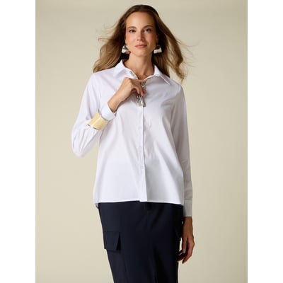 Chemise avec applications bijoux OLTRE