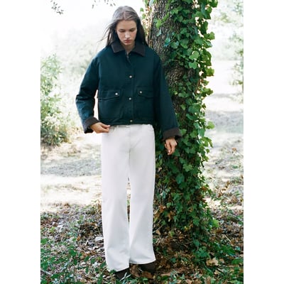 Jean wide leg à fermeture croisée MANGO TEEN