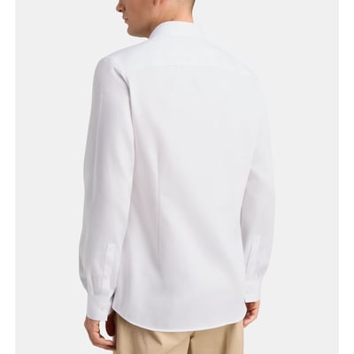 Chemise ajustée msrpin sans repassage coton GALERIES LAFAYETTE