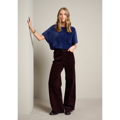 Pantalon large en velours côtelé LOLALIZA