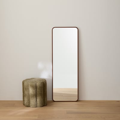 Miroir rectangulaire, en plaqué noyer, 42 x 120 cm, IODUS LA REDOUTE INTERIEURS