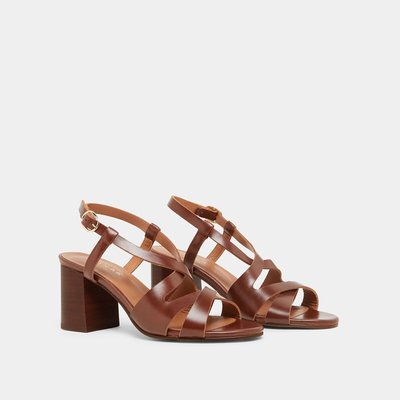 Sandalias de piel Delona, fabricadas en Europa JONAK