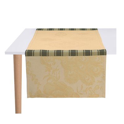 Chemin de table en Coton, À LA FRANÇAISE LE JACQUARD FRANCAIS