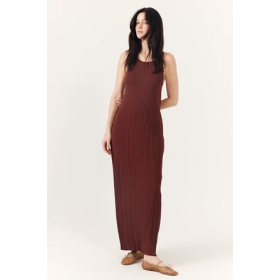Robe midi à fines bretelles et dos dégagé Cedrane ARTLOVE