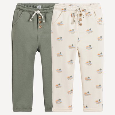 Lot de 2 sarouels en molleton imprimé LA REDOUTE COLLECTIONS