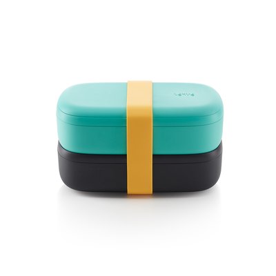 Lunchbox To go turquoise LEKUE