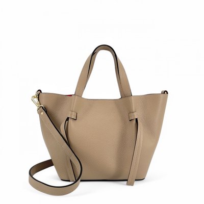 Sac cabas en cuir grainé LITTLE RUBY OH MY BAG