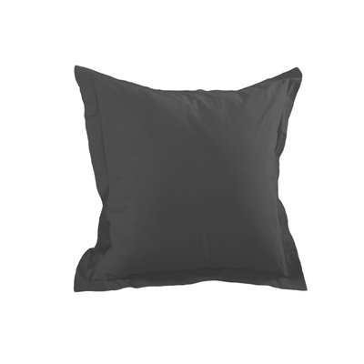 Taie d'oreiller unie en coton LOVELY CASA