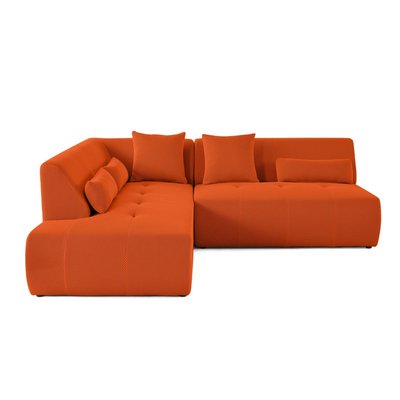 Canapé d'Angle gauche en Tissu mailles 3D 5 places - ONYX LISA DESIGN
