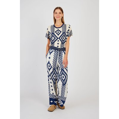 Pantalon évasé à motif DANSEUSE DERHY