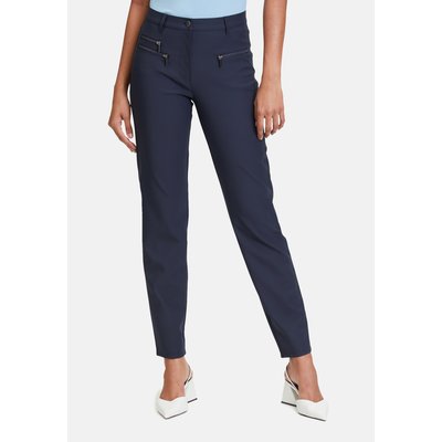 Pantalon sublimant la silhouette à poches zippées BETTY BARCLAY
