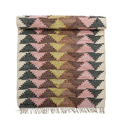 Tapis long coton graphique  DESMOND BLOOMINGVILLE