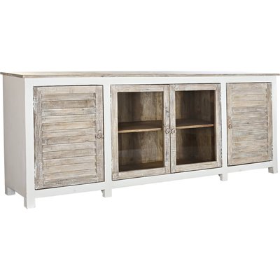 Buffet en bois, portes vitrées, Romantico RECOLLECTION