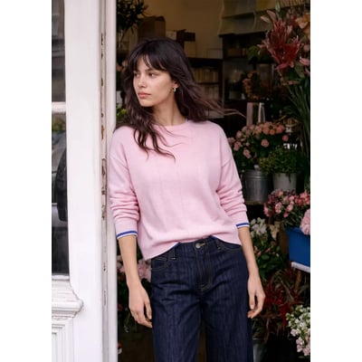 Pull-over droit col rond MANGO TEEN