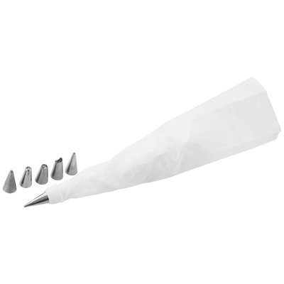 Poche à douille et 6 embouts SMART PASTRY ZENKER
