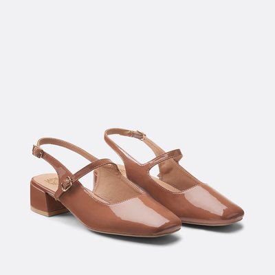 Ballerines babies vernies à petit talon LA REDOUTE COLLECTIONS