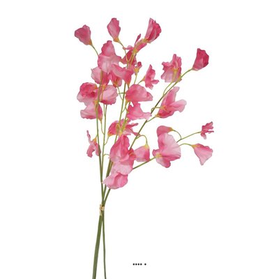 Pois de senteur fleur artificielle en 3 branc ARTIFICIELLES