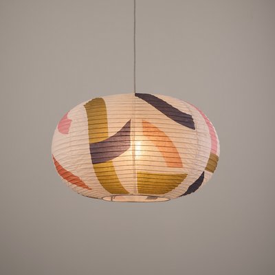 Bola colgante de papel de arroz estampado, WONDER MAPOÉSIE X LA REDOUTE INTÉRIEURS