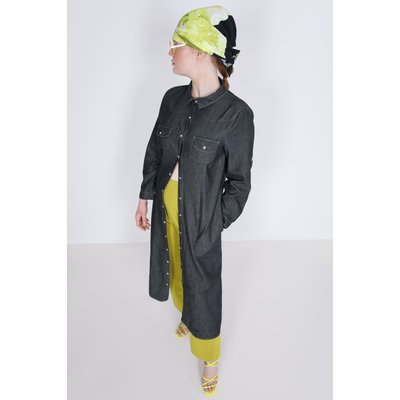 Robe longue boutonnée en jeans JEAN-MARC PHILIPPE
