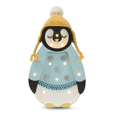 Lampe Veilleuse Pingouin bleu LITTLE LIGHTS
