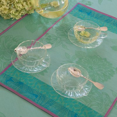 Set de table en Coton, PARFUMS DE BAGATELLE LE JACQUARD FRANCAIS
