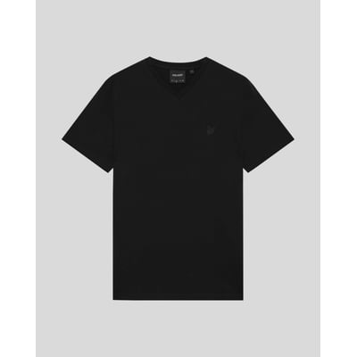 T-shirt en coton superfine col V LYLE & SCOTT