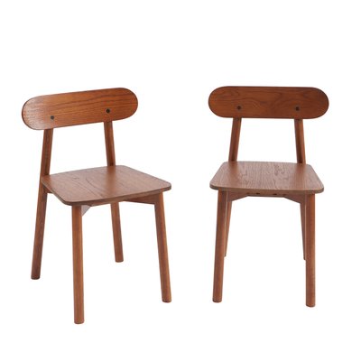 Lot de 2 chaises en chêne CELESTE SORELH