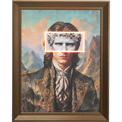 Tableau LED gentleman 80x100cm KARE DESIGN