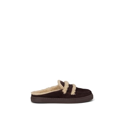 Sabot modèle Kara en cuir velours huilé MARC O'POLO