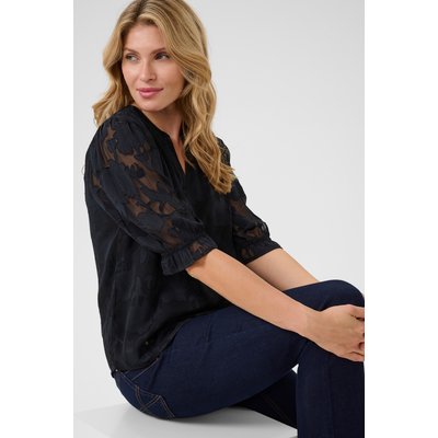 Blouse à manches courtes CRYana CREAM