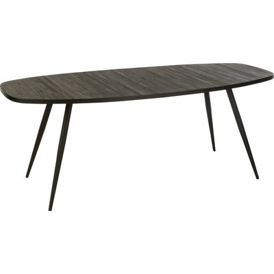 Table à manger ovale en teck recyclé  style contemporain RECOLLECTION