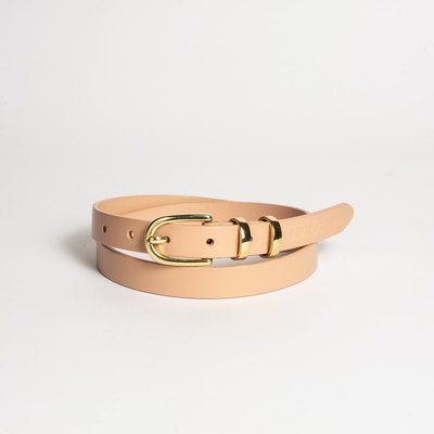 Ceinture fine rose poudré top