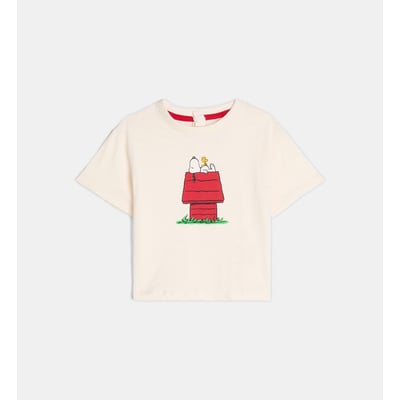 T-shirt tafidou snoopy coton bio CADET ROUSSELLE