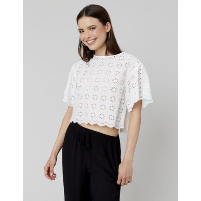 Blouse en broderie anglaise BZB