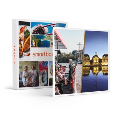 Séjour à Bordeaux avec croisière sur la Garonne- SMARTBOX - Coffret Cadeau Multi-thèmes SMARTBOX