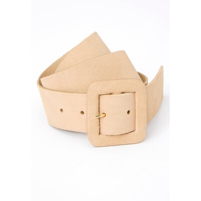 Ceinture en croûte de cuir suédé DAMART