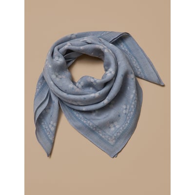 Foulard imprimé en laine CYRILLUS