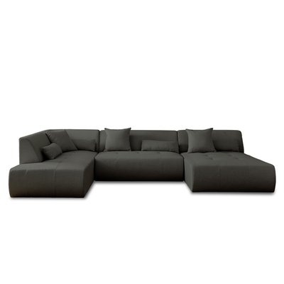 Canapé Panoramique Tissu 7 places - ONYX LISA DESIGN