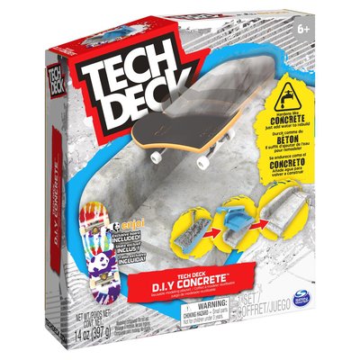 Coffret beton / d.i.y. concrete tech deck SPIN MASTER