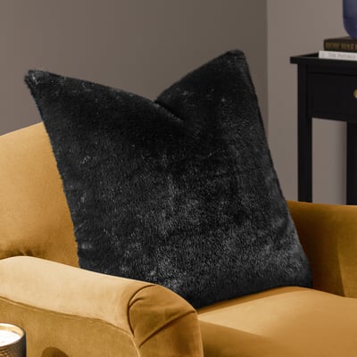 Stanza Faux Fur Feather Filled Cushion PAOLETTI