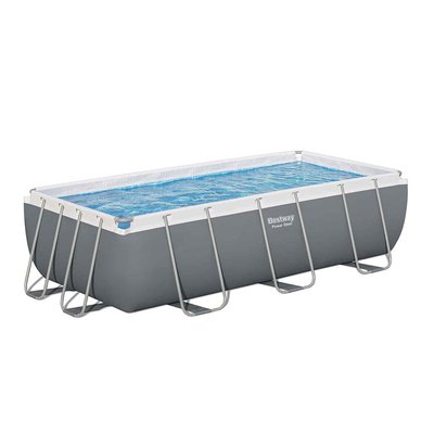 Piscina elevada retangular Power Steel, BESTWAY BESTWAY