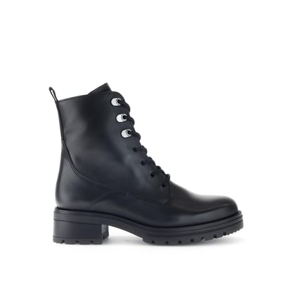 Bottines en cuir lisse à talon décroché GABOR