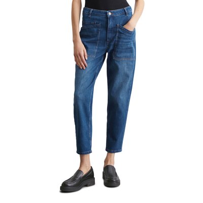 Jeans modèle Iva boyfriend barrel leg en doux denim Cashmere Touch MARC O'POLO