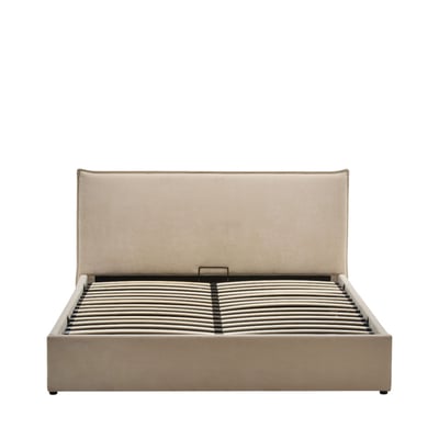 Lit coffre en tissu 160x200cm- CAMA DRAWER
