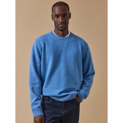 Pull col rond mélange laine CYRILLUS