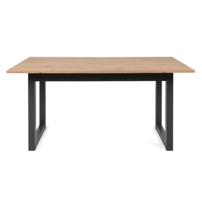 Table à manger extensible effet chêne 200-240 cm ALVA PIER IMPORT