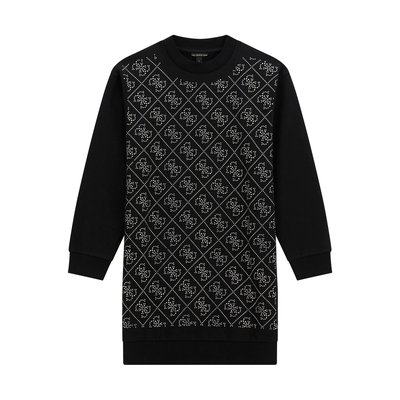 Robe Avec Logo 4G À Strass GUESS KIDS