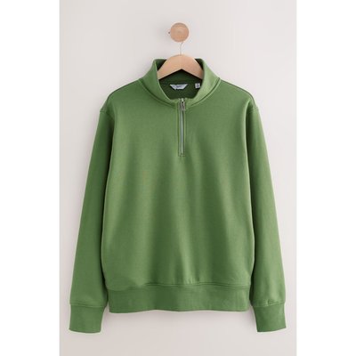 Sweat à col zippé en jersey NEXT