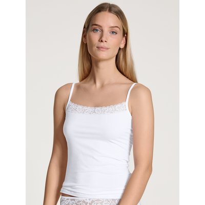 Débardeur à fines bretelles à bretelles Coton NATURAL COMFORT LACE CALIDA