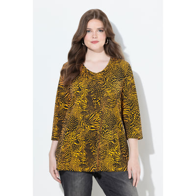 T-shirt coupe évasée, motif animal ULLA POPKEN